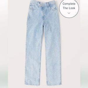 abercrombie crossover jeans